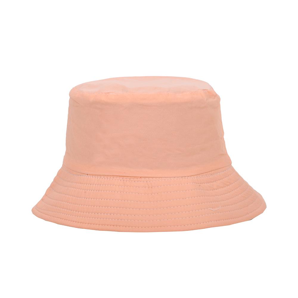 Bestickter Baumwoll-Bucket-Hat für Männer & Frauen – Doppelseitiger Outdoor-Sonnenhut