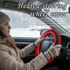 Steering Wheel Heating Cover Fast Heating Function Even Heating Simple Suitable for Steering Wheel Design Anti-slip Setting