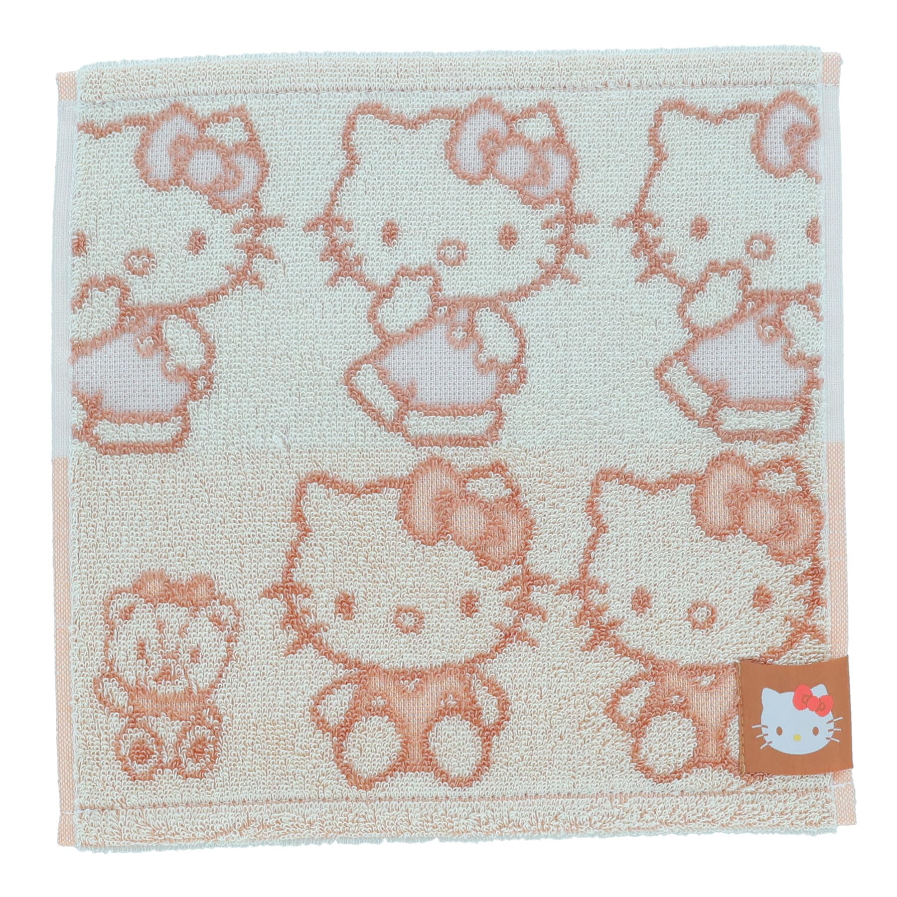 

Marushin Mini Sanrio Hello Natural Antibacterial and Hand Birthday 3725008700 Towel, Kitty, Kitty, 100% Cotton, Deodorizing, Towel, Handkerchief,