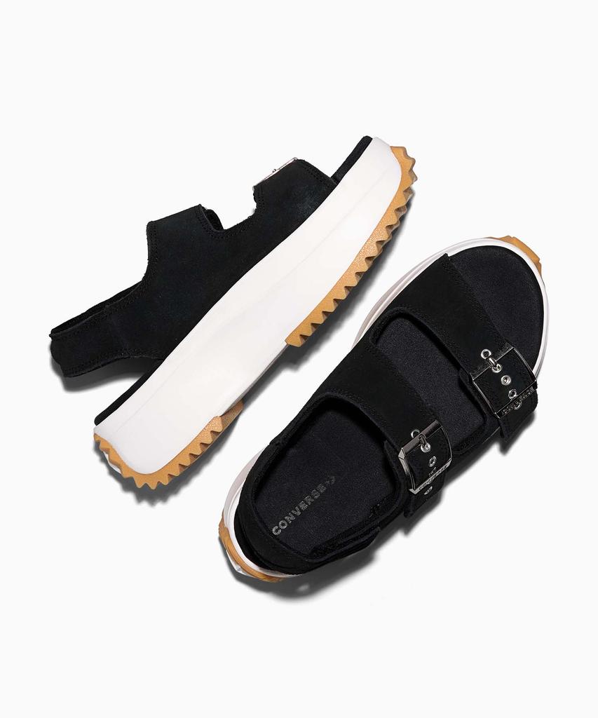 Converse Run Star Sandals Suede Black A20649C