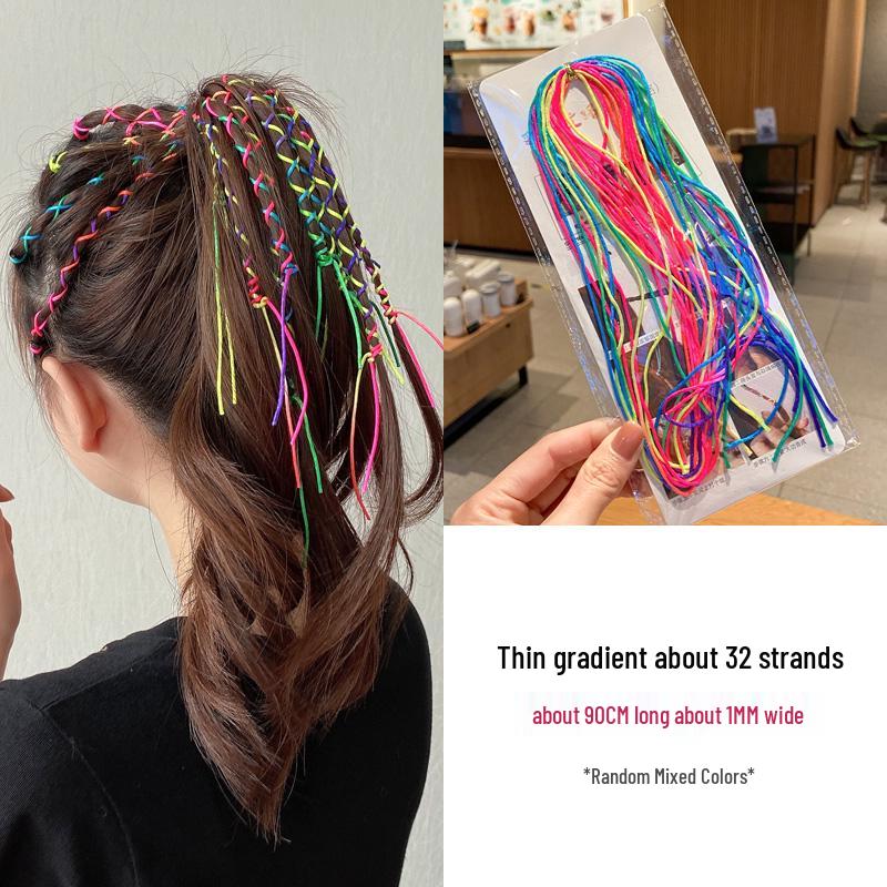 Bunte Haarbander für Kinderzöpfe – Haarschmuck für Mädchen