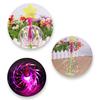 10Pcs Rainbow Spinner Toy Rainbow Twirler Stick Ribbon Fairy Wands Bright Glitter Wand Twirling Wand Light Up Spinning Toys for Festivals Party