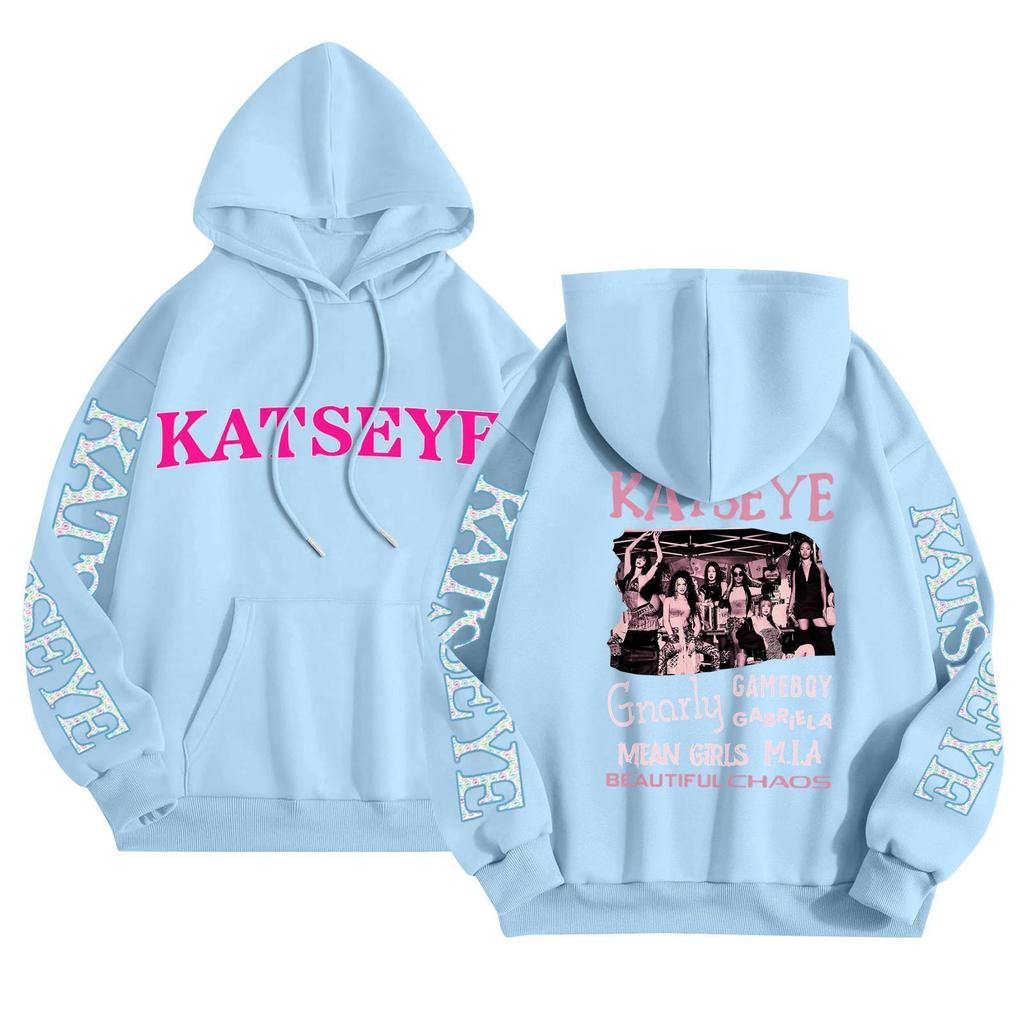 Unisex Fashion Lightweight Long Sleeve Pullover With Pockets Printed Hoodie