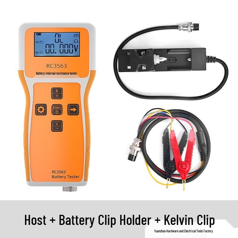 High-Precision Internal Resistance and Voltage Detector for Lithium and Storage Batteries