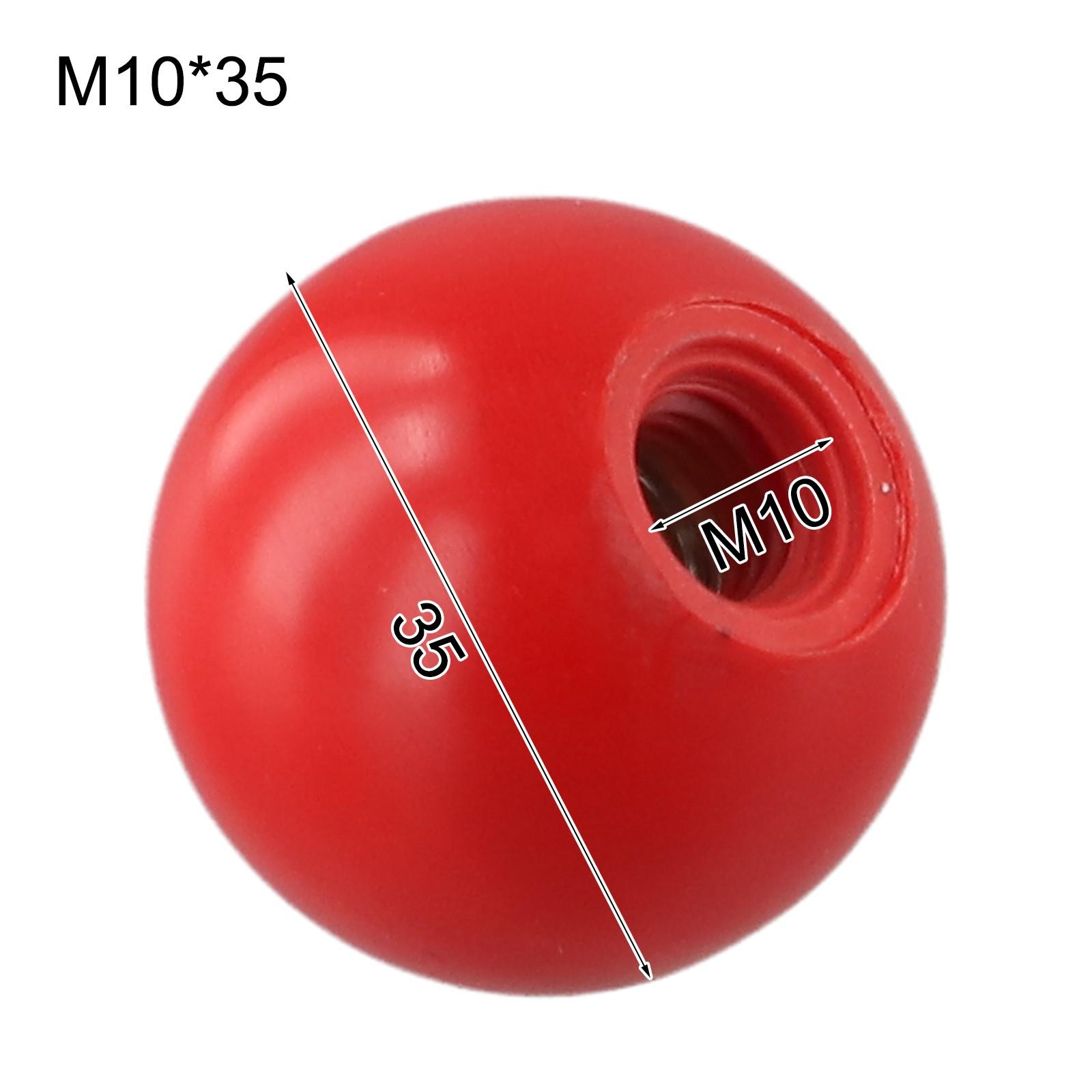 

Бакелитовая шаровая гайка Ручка станка Шаровая гайка Шарик Ремесло Эффективный M10-35 iron red