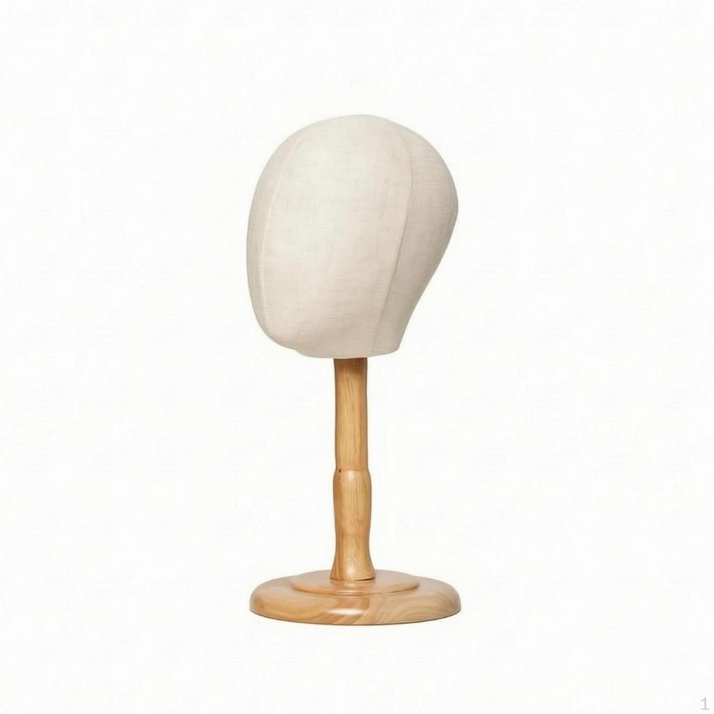 ChildSize Mannequin Head Covered Hat Display Finish Child Low Base