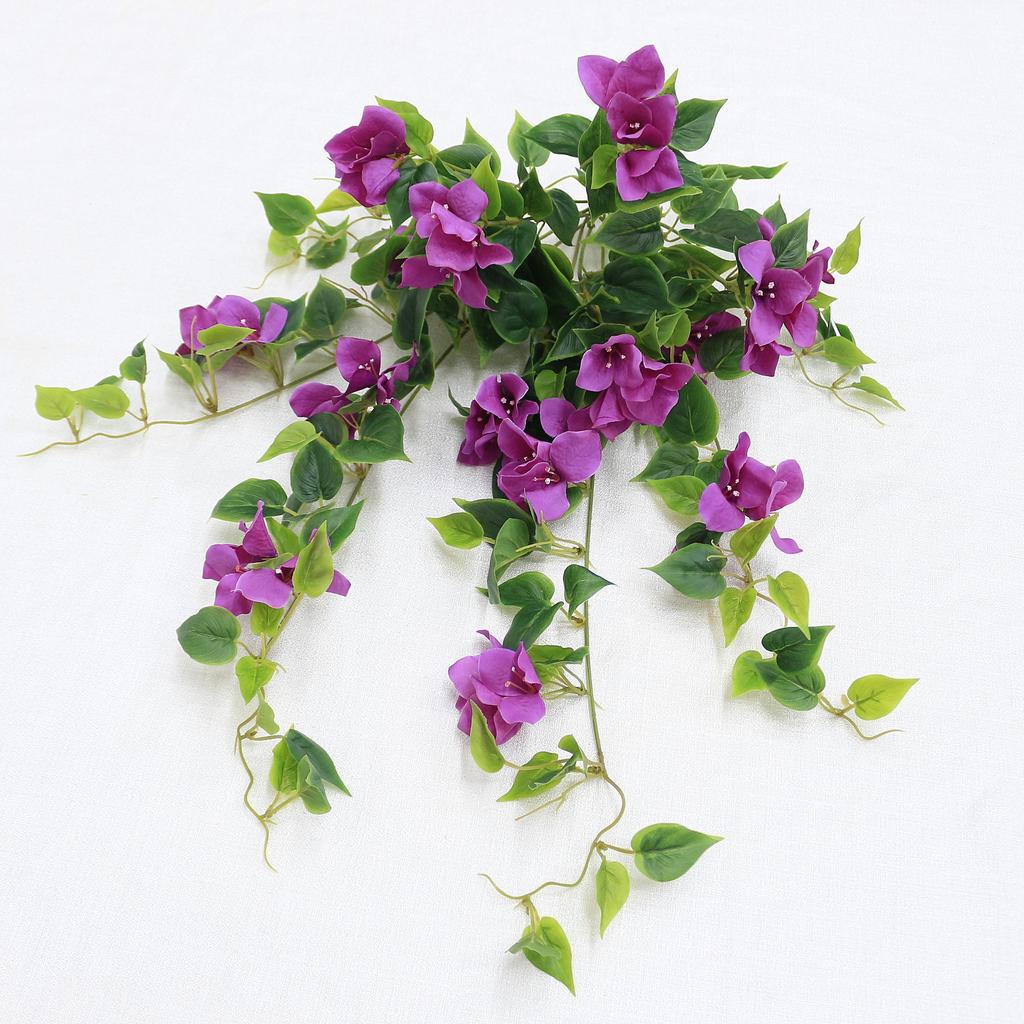 Artificial Vine Silk Petunia Flowers Artificial Morning Glories Hanging Plants Fake Flowers for Indoor Outdoor Patio Lawn Decor