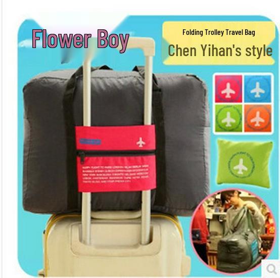 Koreańska Składana Wodoodporna Torba Podróżna na Samolot - Torba Bagażowa na Jedno Ramię