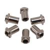20Pcs Drum Screw Nut Iron Swivel Nuts Percussion Nut Replacement Swivel Nuts for Floor Drum Replacement Accessories