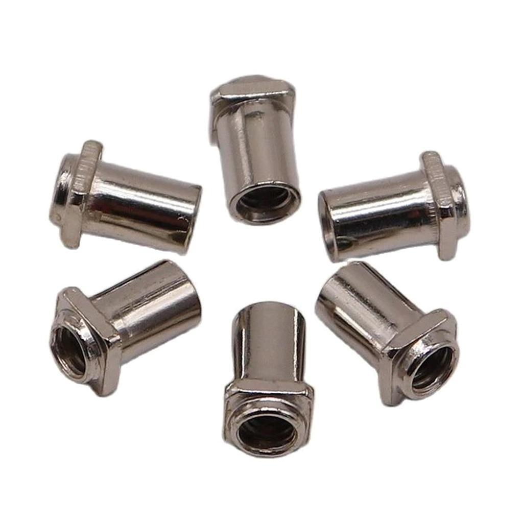 20Pcs Drum Screw Nut Iron Swivel Nuts Percussion Nut Replacement Swivel Nuts for Floor Drum Replacement Accessories