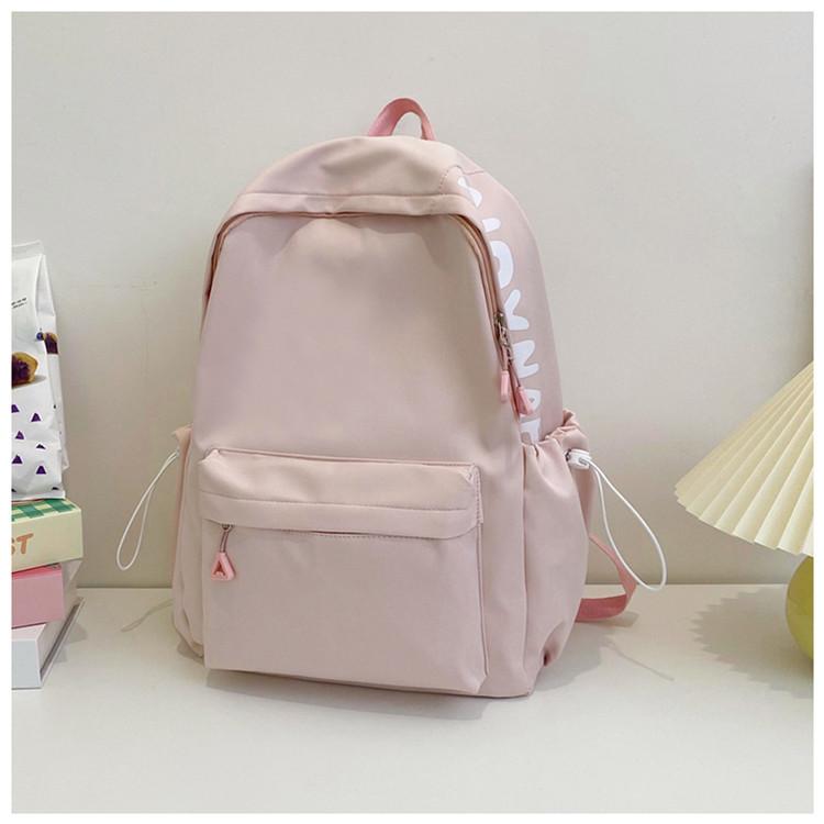 A Simple and Versatile Backpack for Girls, A Fresh and Clean Style, A Small Backpack for The Korean Back-to-school Season