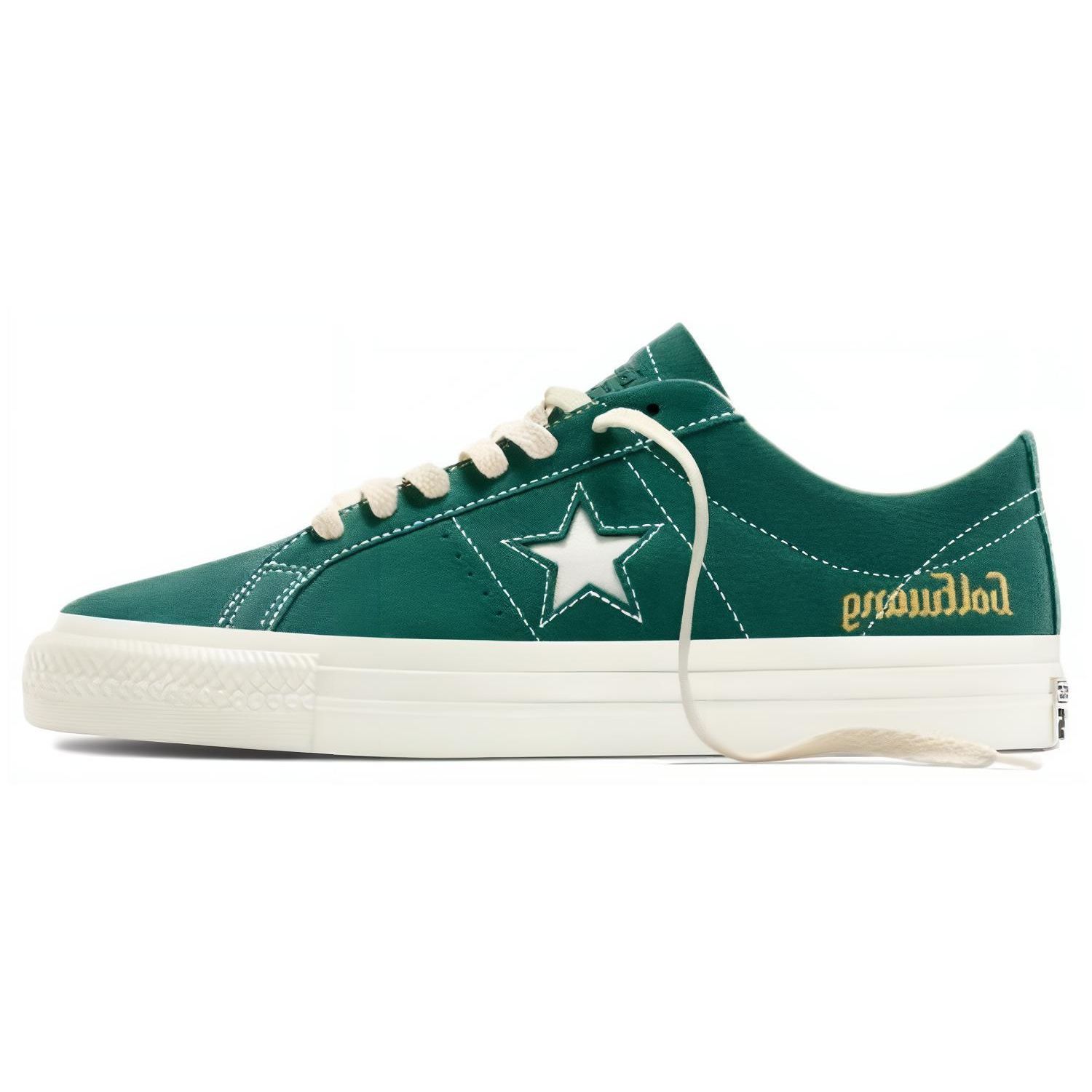 

Converse Golf Wang X One Star Pro Нескользящие Низкие Кеды для Скейтбординга Унисекс Зеленые A09790C 44.5