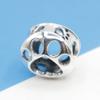 Copper Cute Animal Paw Prints Bone Beads Fits For Original Bracelet Jewelry Pendant Jewelry Creation Accessories Of Gifts