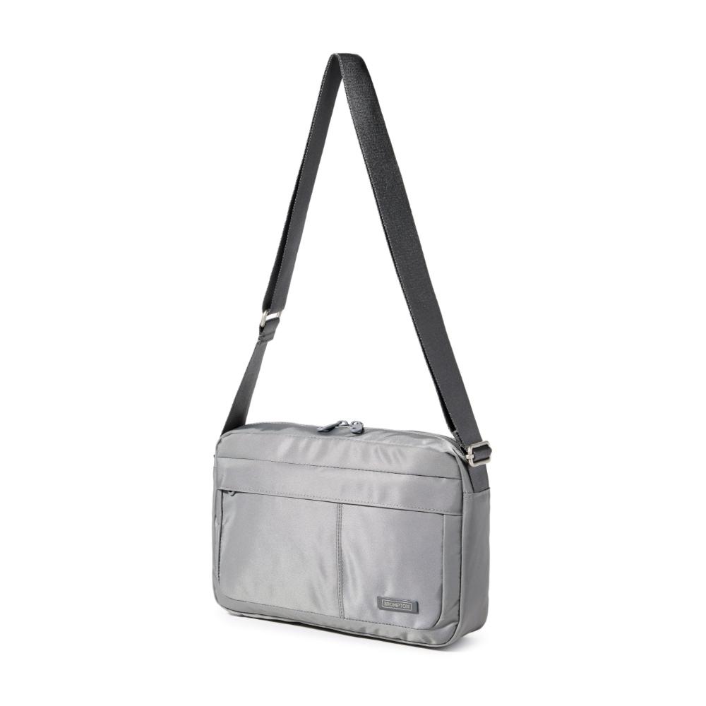 Brompton London Commuter Square Cross Bag - Gray (P245Acr104)
