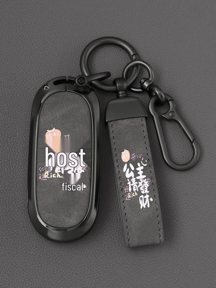 Li Auto Key Case: Compatible with L7, L9, L6, One, and L8 models; Unisex MEGA Accessories Shell Buckle.