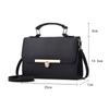 WTEMPO Brand Trendy Fashion Locking Square Bag Hundred Casual Crossbody Bag Shopping Commuting Shoulder Bags