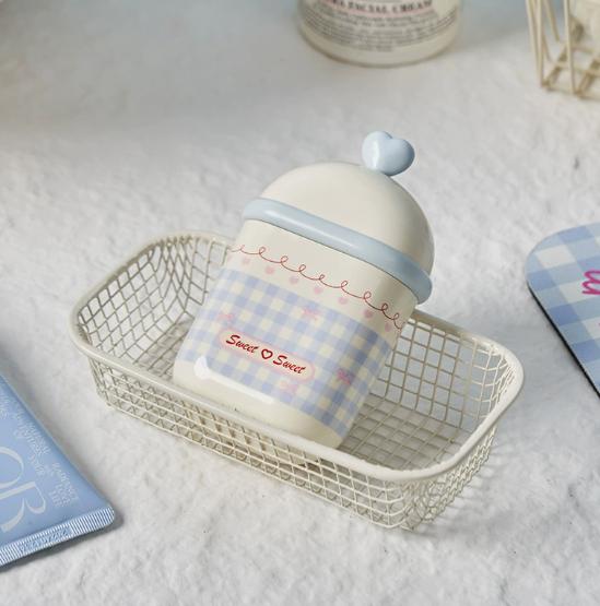

Sweetheart Bows Fragrance Soap Boxes Travel Portable Mini Soap Boxes Drain Lid Soap Sealed Boxes Practical Outdoor Storage New синий