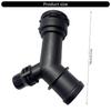 Car ABS Material Engine Coolant Pipe Adapter Leak Proof Design For Enhanced Thermal Stability In Automotive Applications