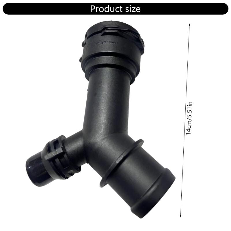 Car ABS Material Engine Coolant Pipe Adapter Leak Proof Design For Enhanced Thermal Stability In Automotive Applications