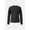 Kolon SporTs Women Sleeve Hybrid Long Sleeve Round T shirT jkTbm25282blk