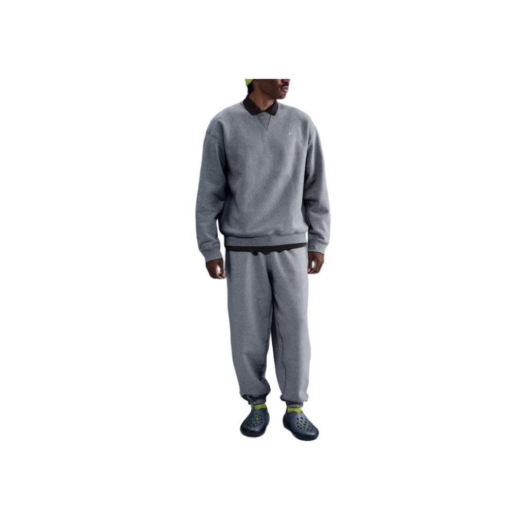 Nike Logo Loose Fit Thick Long Sleeve Sweatshirt Men sweatshirt HV1086-063