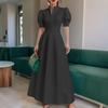 ZANZEA Blusa a Maniche Corte da Donna e Gonne Lunghe Estive Set Completi Due Pezzi