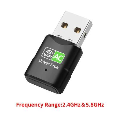 Free Driver 600Mbps Version Wireless USB Wifi Adapter Receiver 2.4+5 Ghz USB Wifi 802.11n/g/b Network Card
