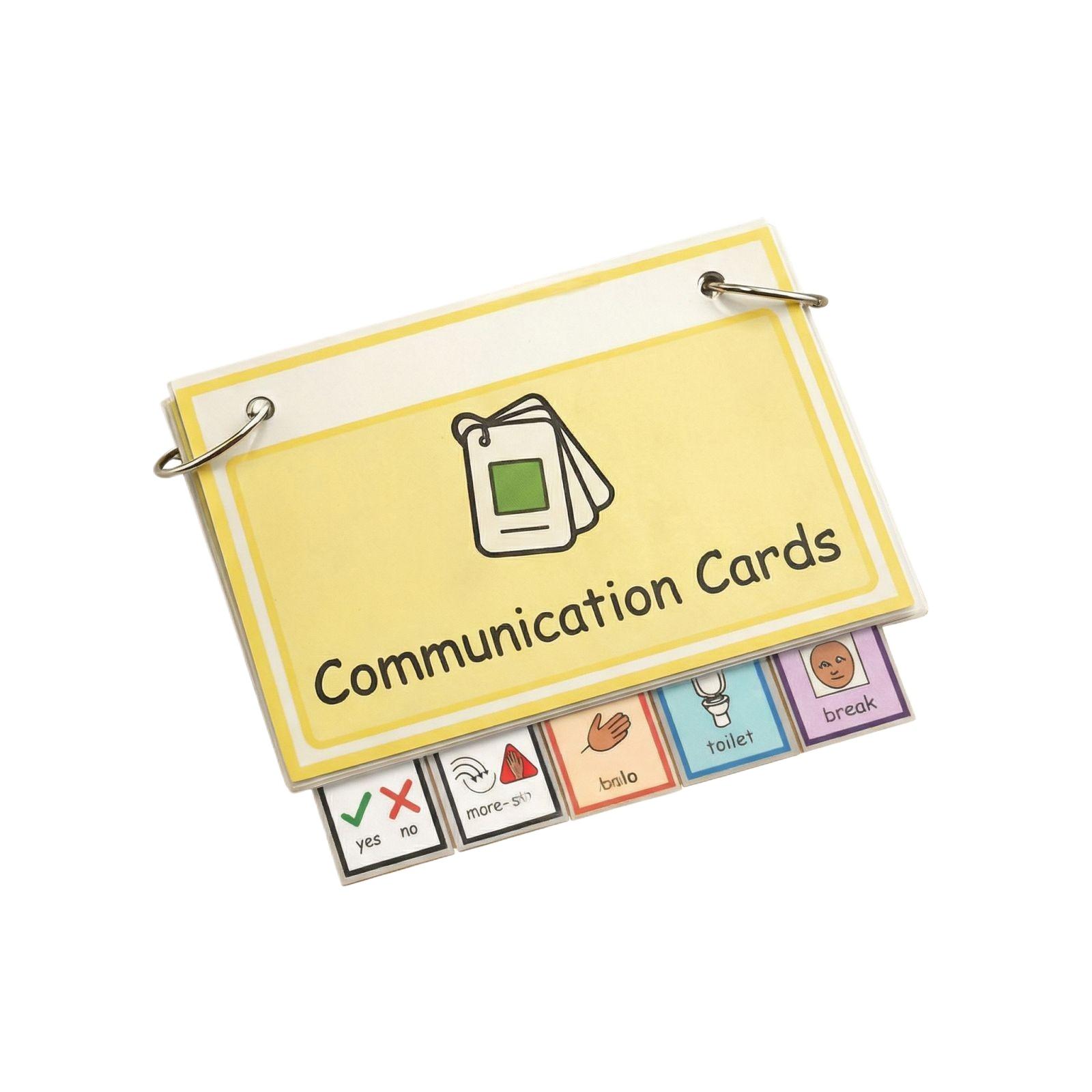 Basic Needs Communication Card Is An Communication Aid Suitable For All Age Groups коричневый