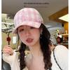2024 Γυναικείο Κορεάτικο 3D Κεντητό Καπέλο Μπέιζμπολ: Απλό Γείσο Κάτω Μέρος Πάπιας για Πιο Λεπτό Εμφάνιση