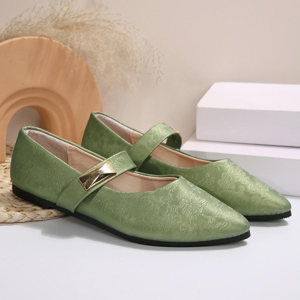 Модные туфли на плоской подошве женские повседневные удобные босиком белые без каблуков — фото 4