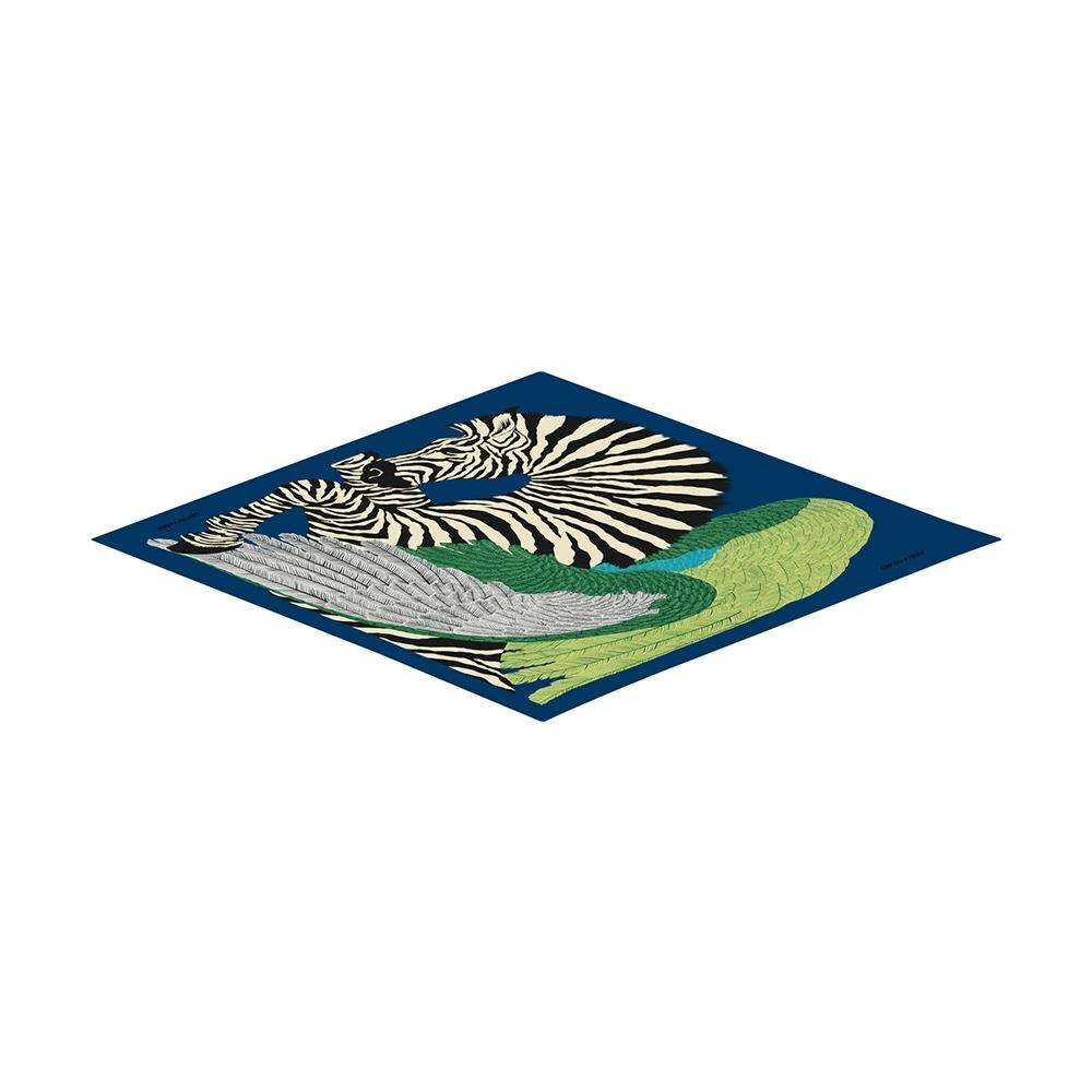 Brand Design Diamond Scarf Animal Printing Silk Scarf Woman Luxury Bandana Headband Hijab Foulard Neckerchief Shawl