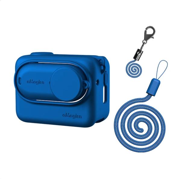 Pentru Insta360 GO 3 Husă din silicon pentru Insta360 Go 3 Husă de protecție pentru cameră de acțiune cu accesorii pentru folie de protecție a obiectivului