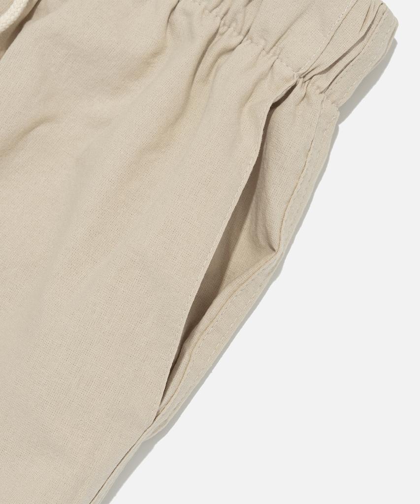 ANALOG MOOD Linen Shorts (Light Beige)