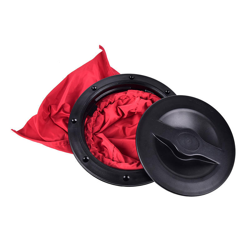 Deck Plate Boat Kayak Canoe Storage Bag Cover Kit Hatch