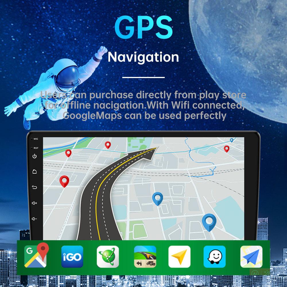 Wireless Carplay 1din Android 13 Car Radio Multimedia Video Player Universal  1 Din 7/9/10 Inch AutoRadio GPS Navigation WiFi