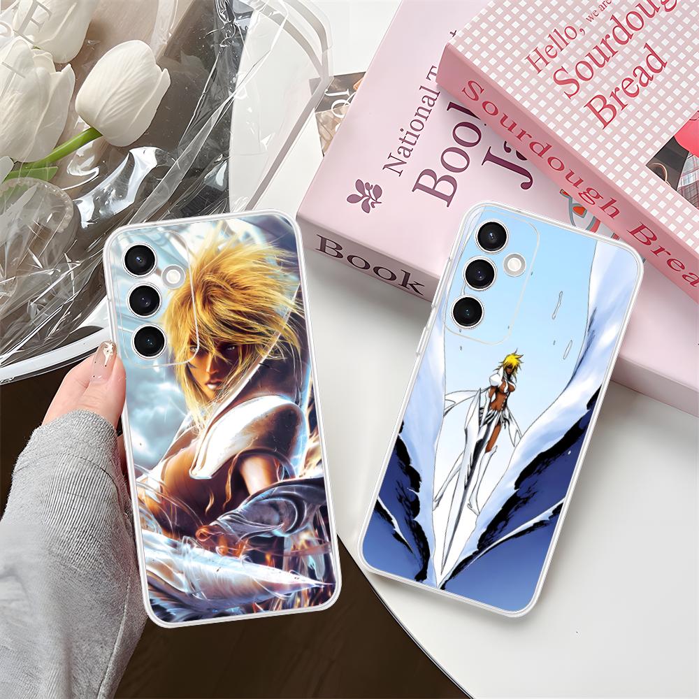 Bleach Tier Harribel Cell Phone Case for Samsung Galaxy S25 S24 S23 S22 S21Plus FE Ultra Clear Colorful Cover Pretty Cover