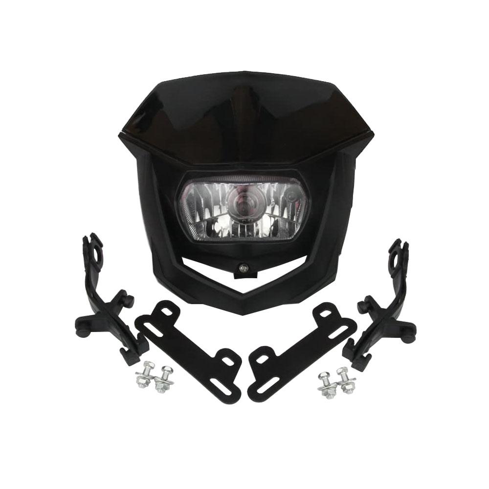 12В 35Вт Мотоциклетная Фара Фара Обтекатель Для Yamaha YZ XT WR TTR 125 230 250 450 Мотокросс Фара