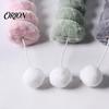 Cat Engagement Toy Plush Caterpillar Toy, Stuffed Chew Kitten Kicker for Cats with Tail Ball Biting Kicking Shaking Fun Interactive