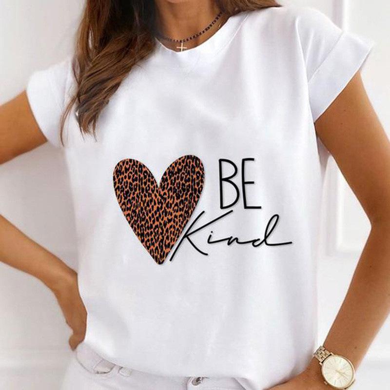Explosive Sunflower Flower Base Casual White Shortsleeved Womens Tshirt Oversized T Shirt Harajuku Tops
