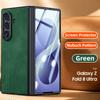 Applicable To Samsung ZFold8Ultra Folding Mobile Phone Case Sheepskin Fold7 All-inclusive Case Film Integrated Anti-drop