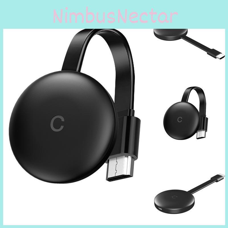Google Chromecast 3 Wireless Hdmi Screen Mirroring Device Mobile Tv Projection For Home Theater And Office Use
