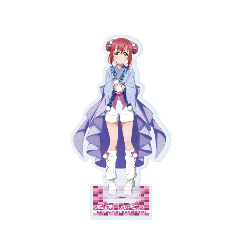 Love 18 Dress Kurosawa Ruby Drawn Acrylic Stand Live! Sunshine!! Japanese-style ver. [Newly Illustration]