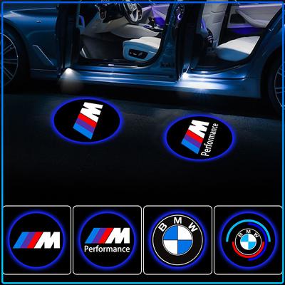 2pcs Laser Projector Ghost Shadow LED Car Door Welcome Light For M Performance 1 3 5 7 Series M3 M4 M5 M6 X1 X3 X5 X6 X7 E30 E34 E36 E39 E46