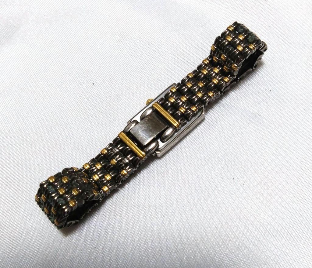 [USED] Extremely rare SEIKO braided combination watch with battery