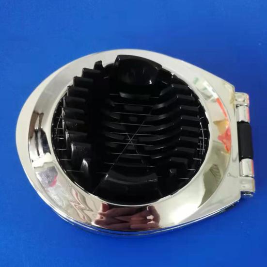 Egg Slicer 2 Modes High Hardness Rust-proof Uniform Thickness Ergonomic Handle 2 In 1 Egg Cutter Kitchen Gadget