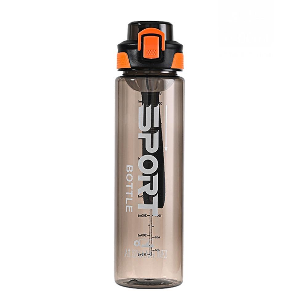 Plastic Clear Drink Bottle Leakproof Travel Kettle Portable Sports Water Bottle