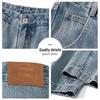 CHOCOOLATEit Men's Retro Loose Fit Wide-Leg Jeans