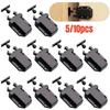 5/10pcs Push To Open Cabinet Catch,Non-Magnetic Touch Latches,Door Stop Rebound self-Locking Device for Cupboard Drawer Wardrobe