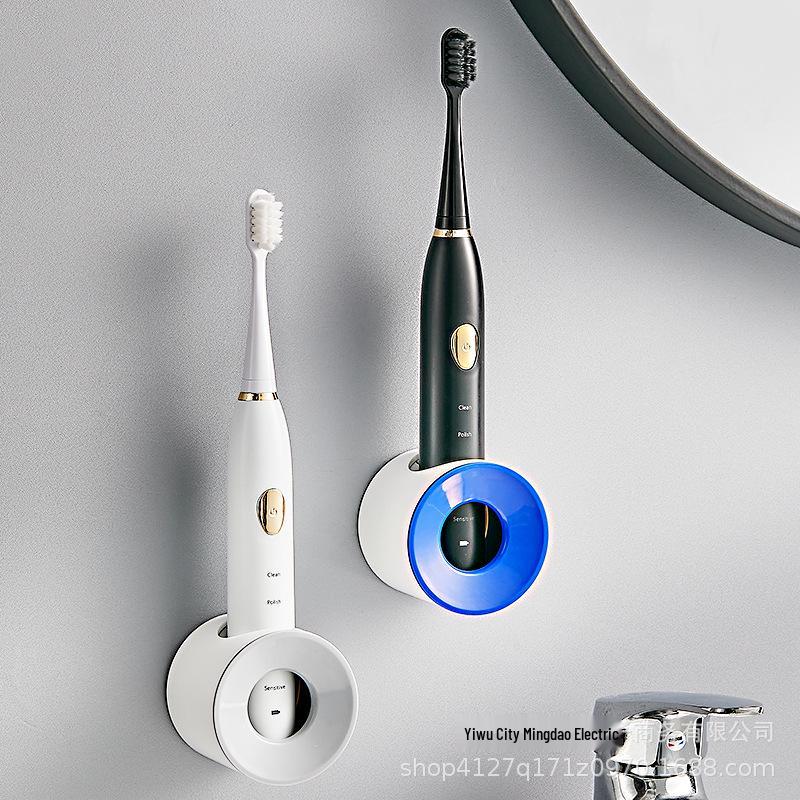 

No-Drill Wall-Mount Electric Toothbrush Holder and Storage Hanger серый/белый