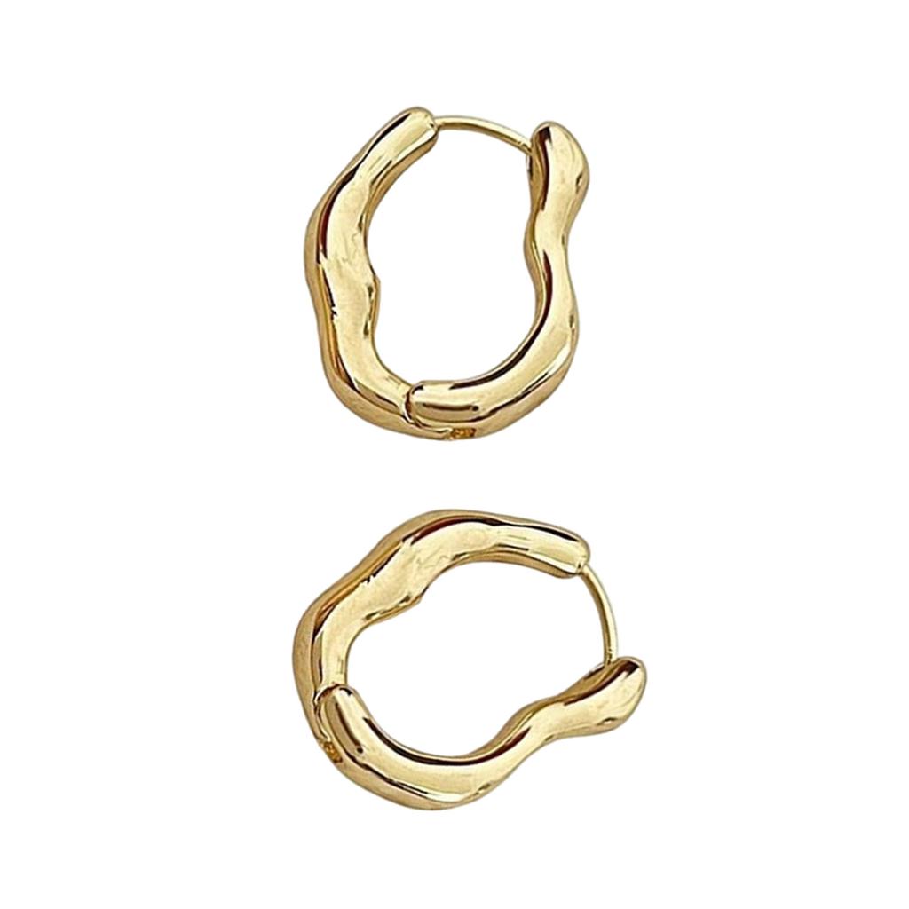 Elegant Geometric Charm Ear Clips for Modern Women Fashionable U-shaped Earrings Handmade Daily Wear Accessories